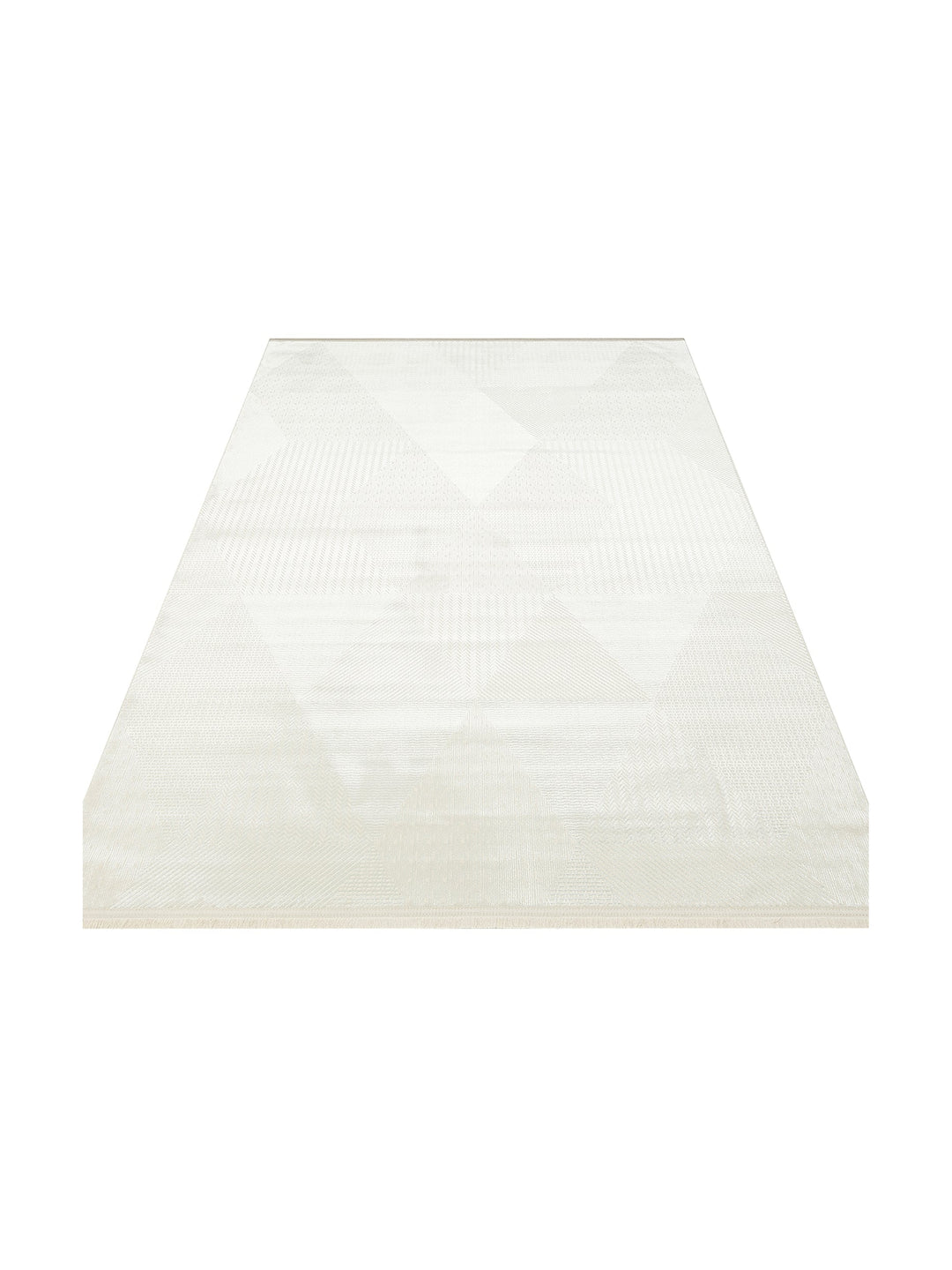 Smooth Fluff Dust-Free Modern Carpet LUX 02 CREAM