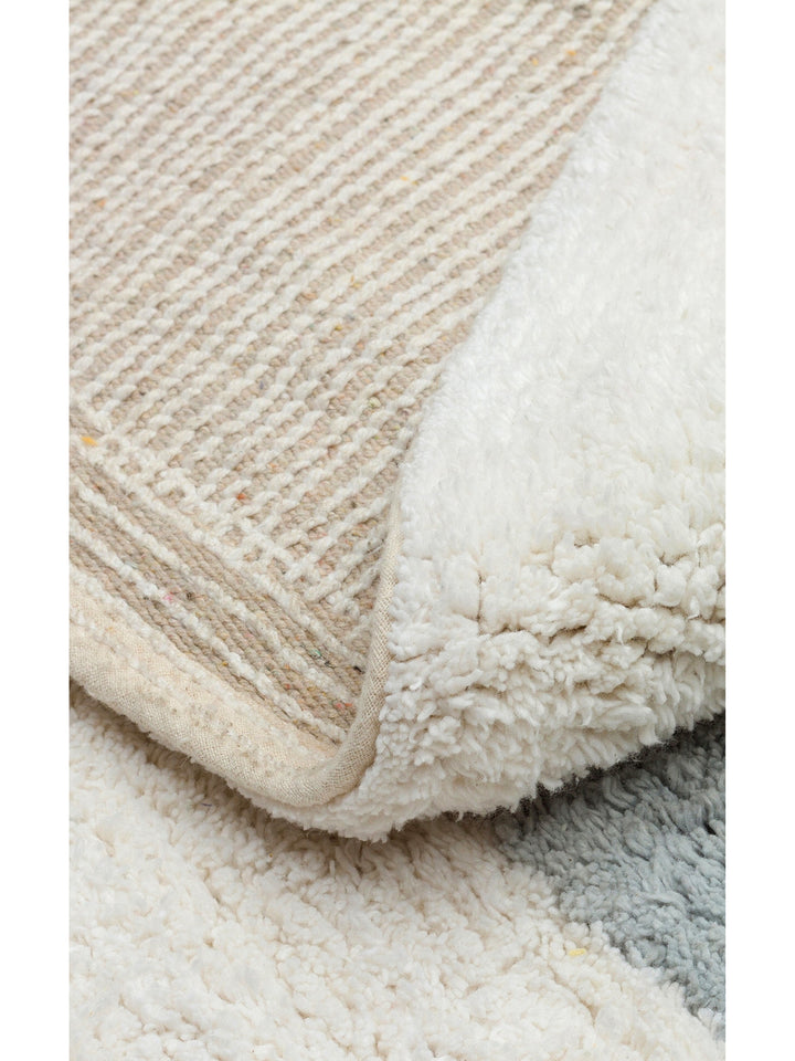 Cotton Baby 100% Natural Cotton Washable Non-Slip Based Baby Rug 07 MULTY XXW Q