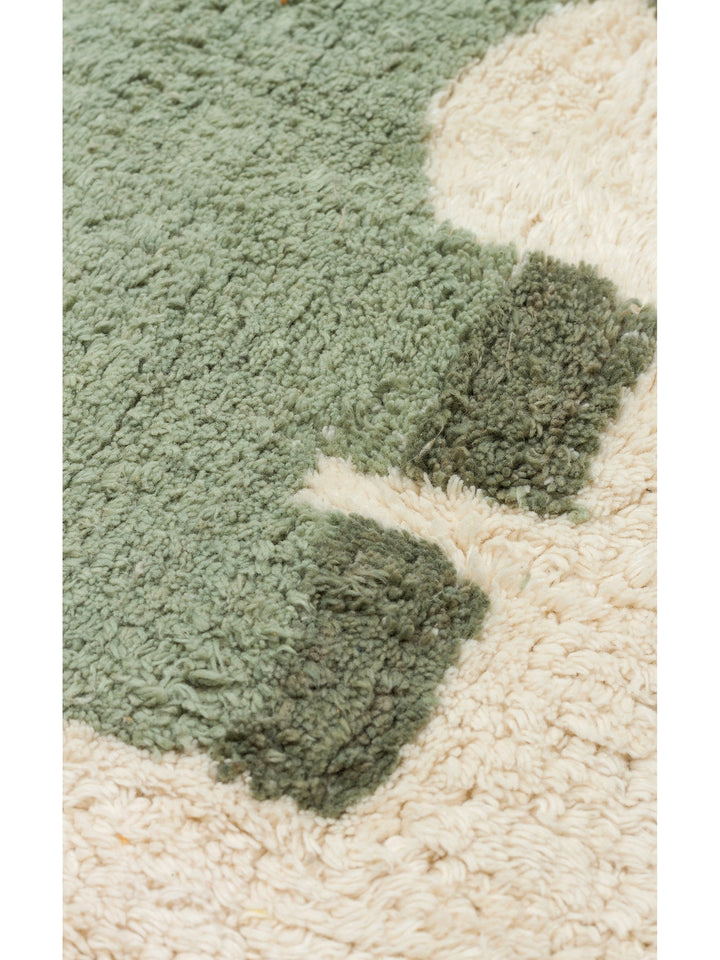 Cotton Baby 100% Natural Cotton Washable Non-Slip Based Baby Rug 08 MULTY XXW