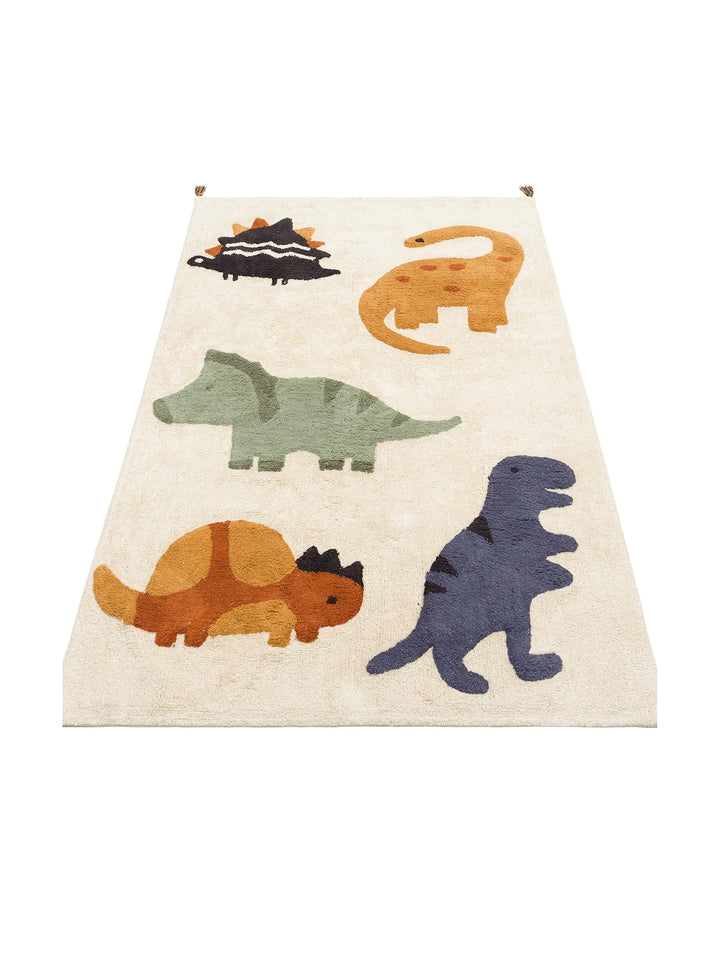 Cotton Baby 100% Natural Cotton Washable Non-Slip Based Baby Rug 08 MULTY XXW