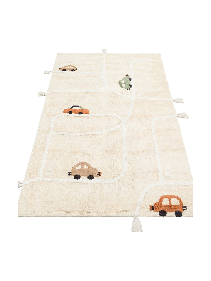Cotton Baby 100% Natural Cotton Washable Non-Slip Based Baby Rug 09 MULTY XXW