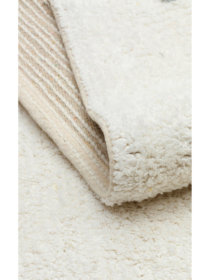 Cotton Baby 100% Natural Cotton Washable Non-Slip Based Baby Rug 10 MULTY XXW