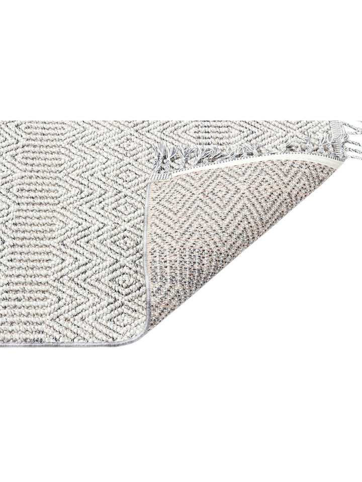 Ole Series Wicker Woven Living Room Hall Hallway Entrance Kitchen Modern Scandinavian Carpet 01 GREY