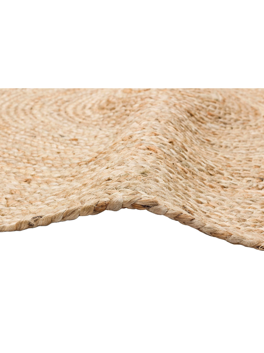 Crown Jute 100% Natural Hand Woven Living Room Corridor Entrance Kitchen Balcony Wicker Carpet 01R NATURAL