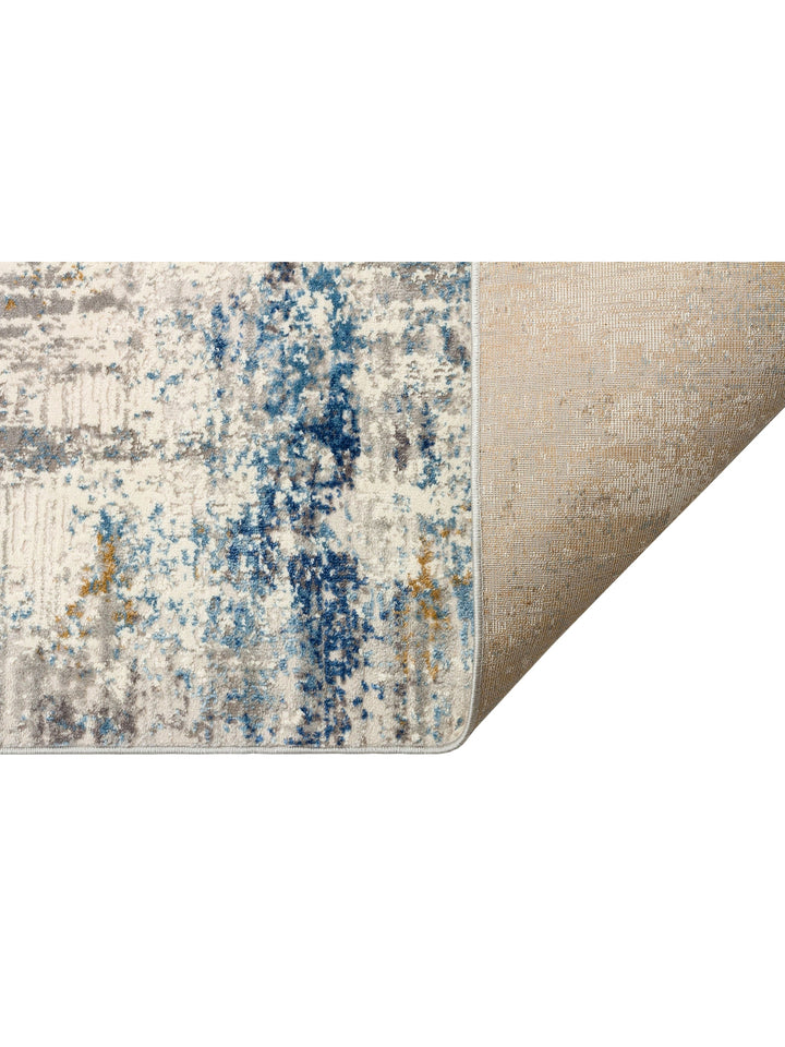 Pacific Series Antique Patterned Living Room Living Room Corridor Entrance Modern Carpet 09 CREAM BLUE