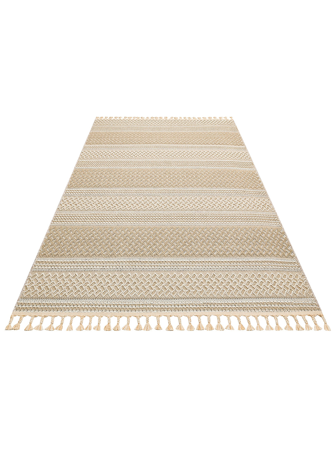 Ole Series Wicker Woven Living Room Hall Hallway Entrance Kitchen Modern Scandinavian Carpet 05 BEIGE