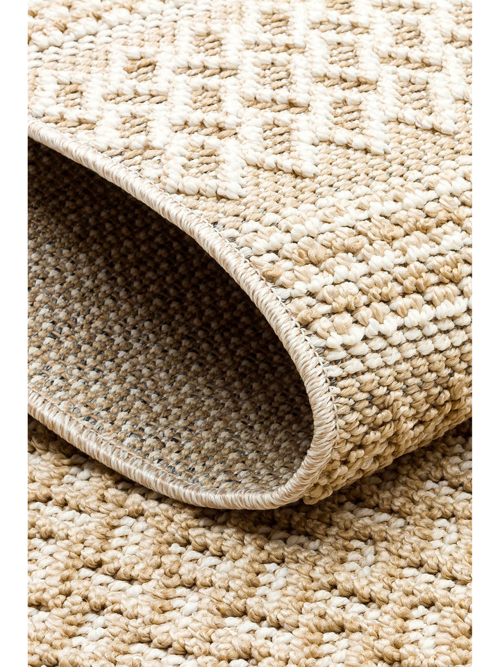 Ole Series Wicker Woven Living Room Hall Hallway Entrance Kitchen Modern Scandinavian Carpet 05 BEIGE