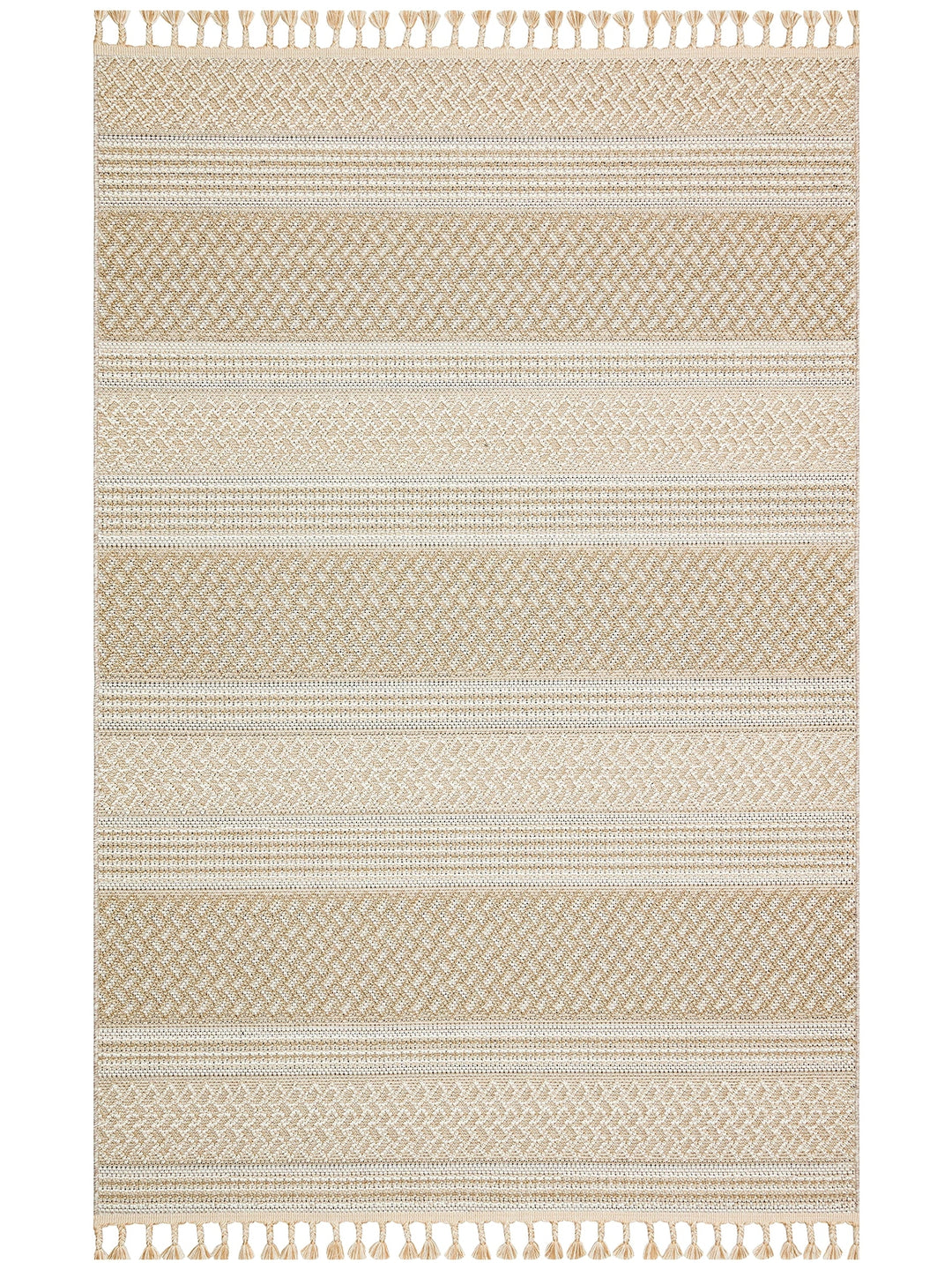 Ole Series Wicker Woven Living Room Hall Hallway Entrance Kitchen Modern Scandinavian Carpet 05 BEIGE