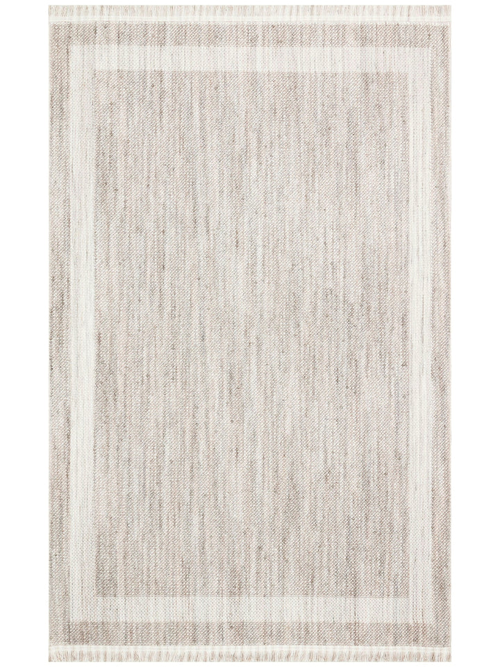 Comfy Modern Patterned Living Room Hallway Entrance Bedroom Knitted Carpet 05 GREY