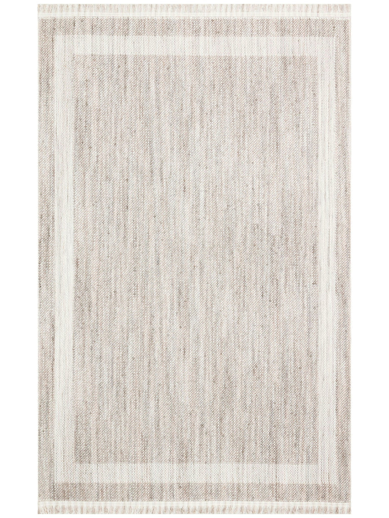 Comfy Modern Patterned Living Room Hallway Entrance Bedroom Knitted Carpet 05 GREY