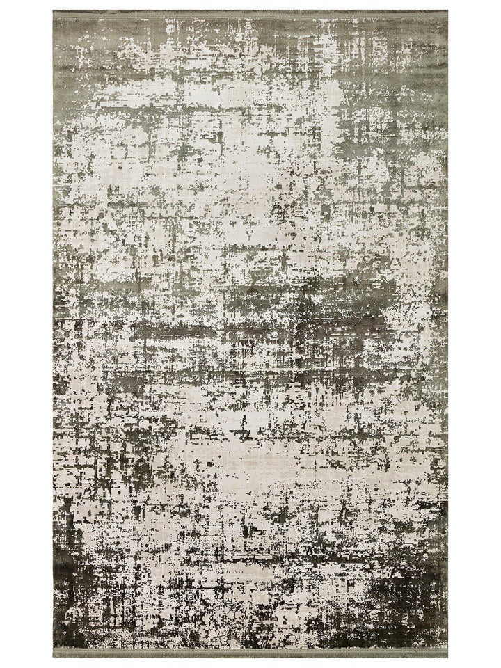 Paris Shiny Silky Looking Living Room Hallway Entrance Modern Carpet 01 D.GREEN NW