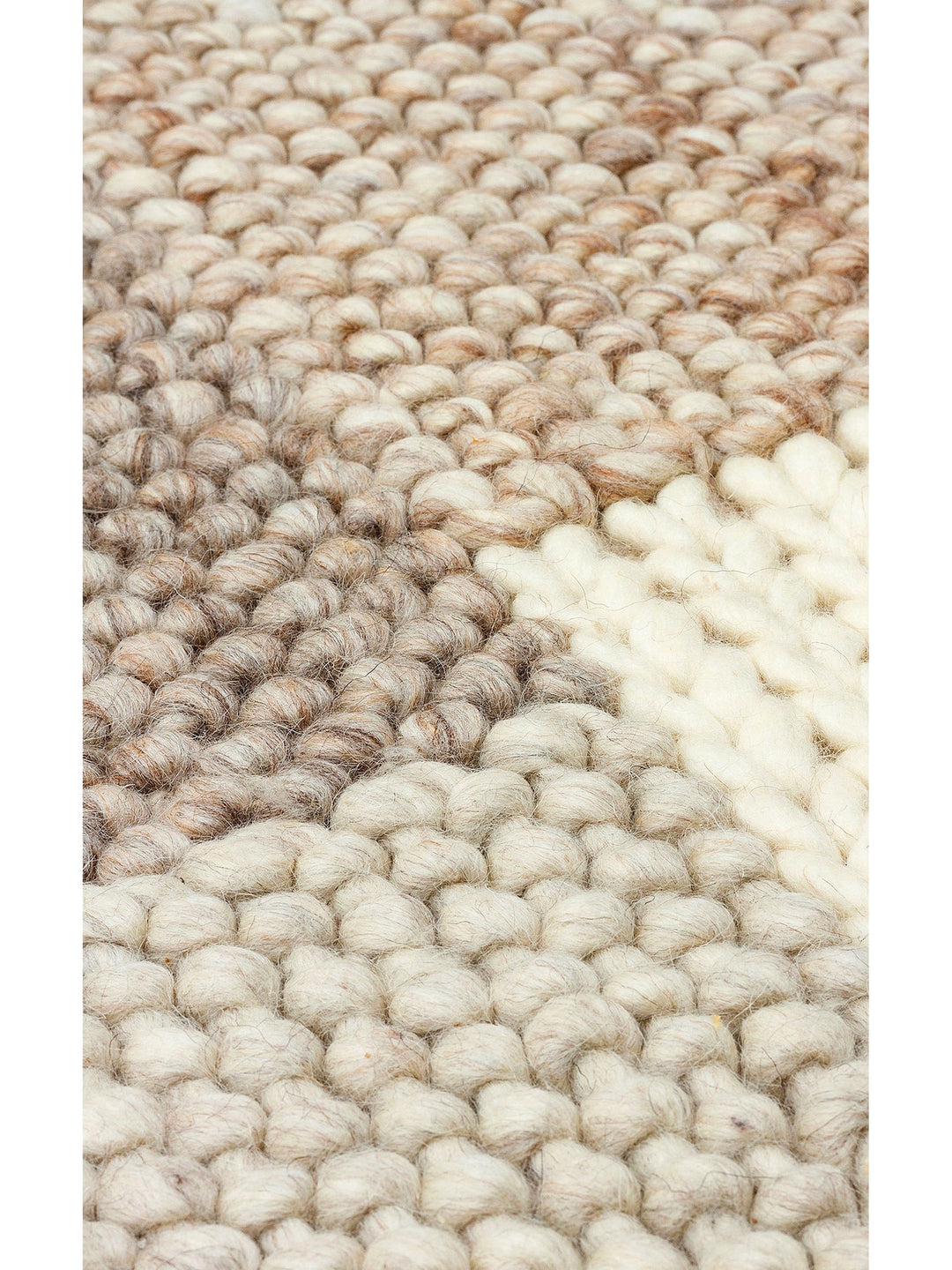 سجادة Woolstar المصنوعة يدويًا من الصوف الطبيعي بنسبة 100% لغرفة المعيشة والمدخل والممر، من CORBIN NAT