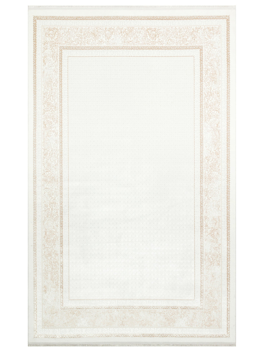 Smooth Washable Non-Slip Shiny Living Room Hallway Fine Woven Modern Carpet 102 BEIGE XW
