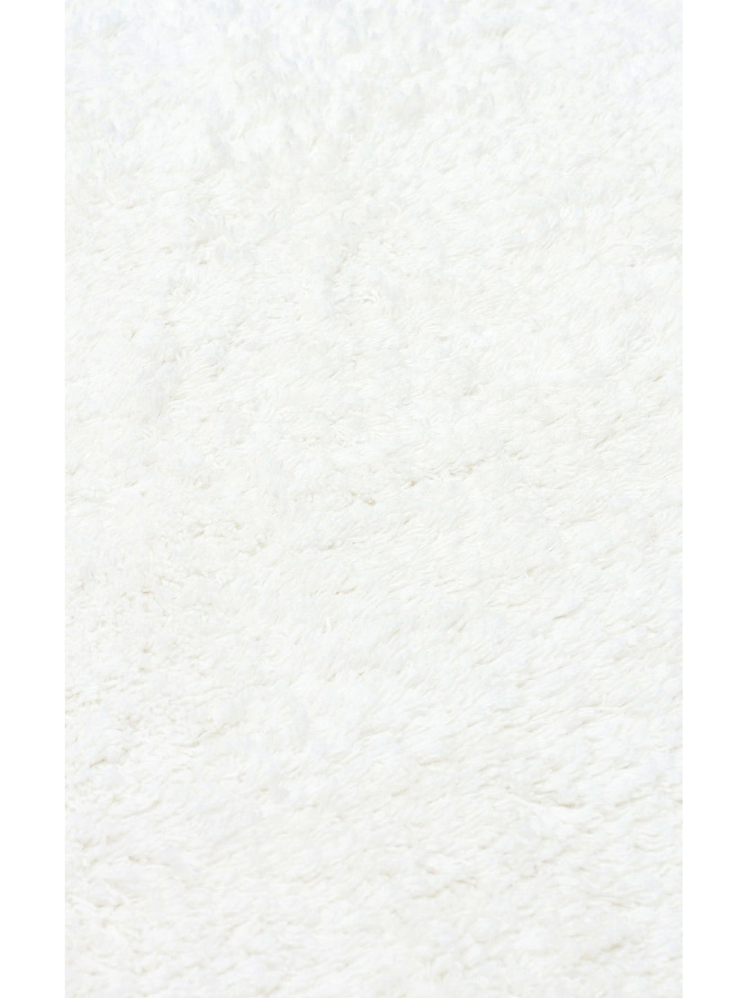 Cotton Baby 100% Natural Cotton Washable Non-Slip Based Baby Rug PLAIN WHITE