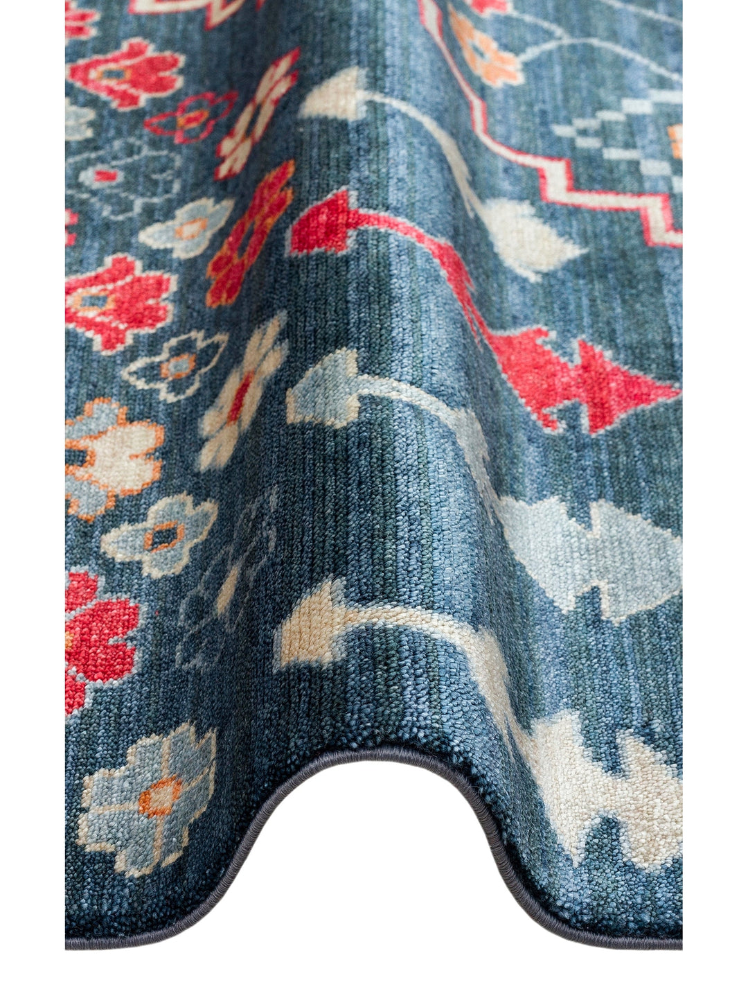 Oushak Carnaval 100% Natural Easy to Clean Handmade Tencel Modern Uşak Carpet 17NVYML