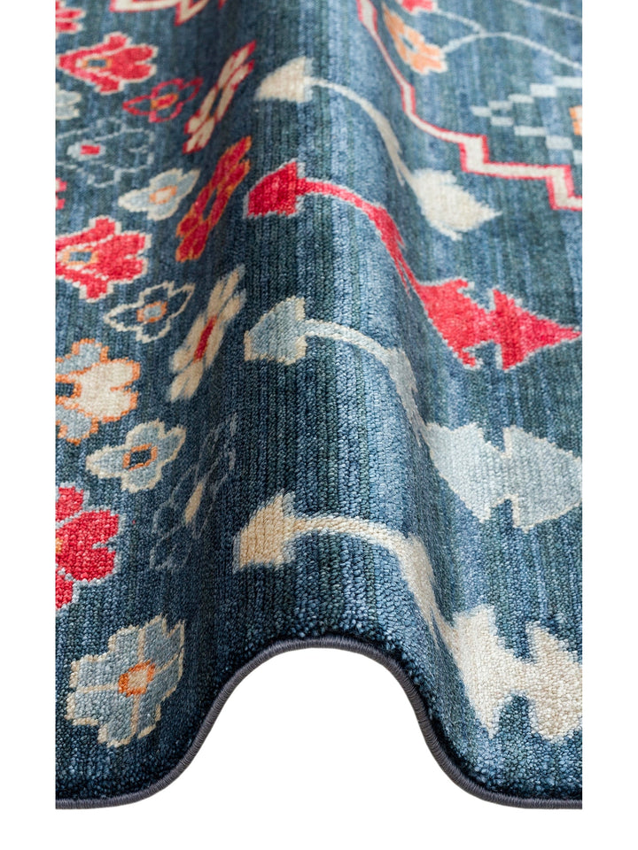 Oushak Carnaval 100% Natural Easy to Clean Handmade Tencel Modern Uşak Carpet 17NVYML