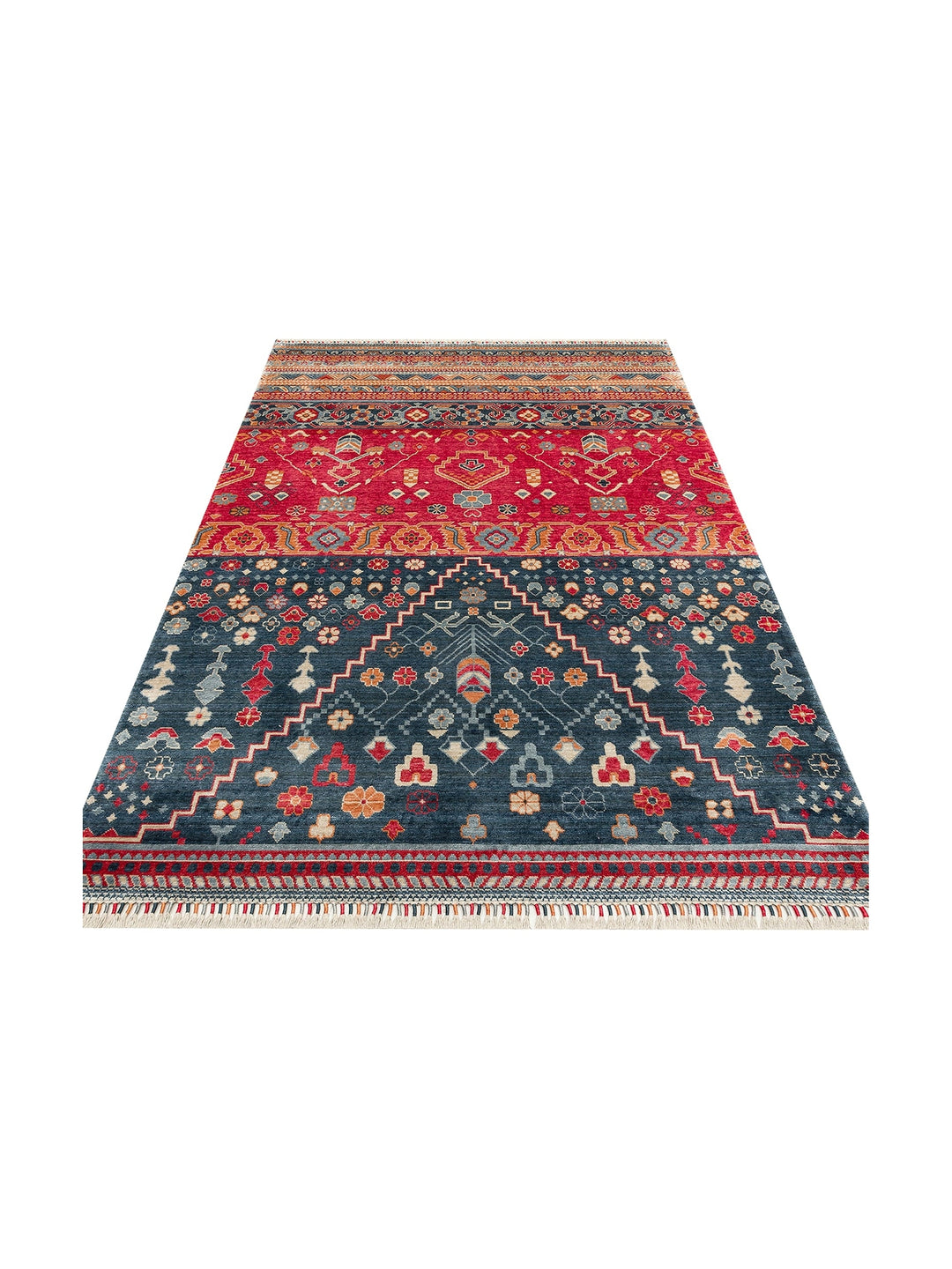 Oushak Carnaval 100% Natural Easy to Clean Handmade Tencel Modern Uşak Carpet 17NVYML