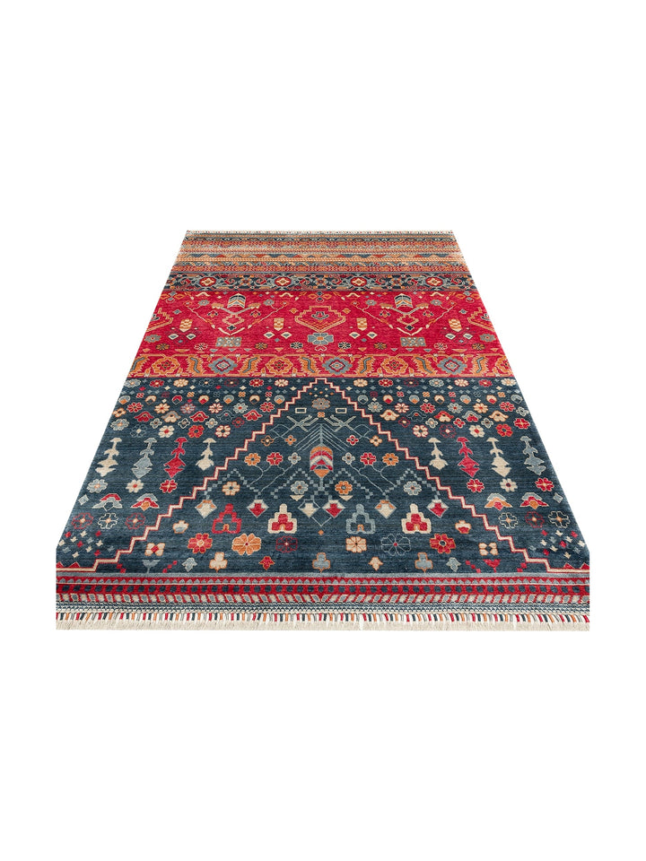 Oushak Carnaval 100% Natural Easy to Clean Handmade Tencel Modern Uşak Carpet 17NVYML