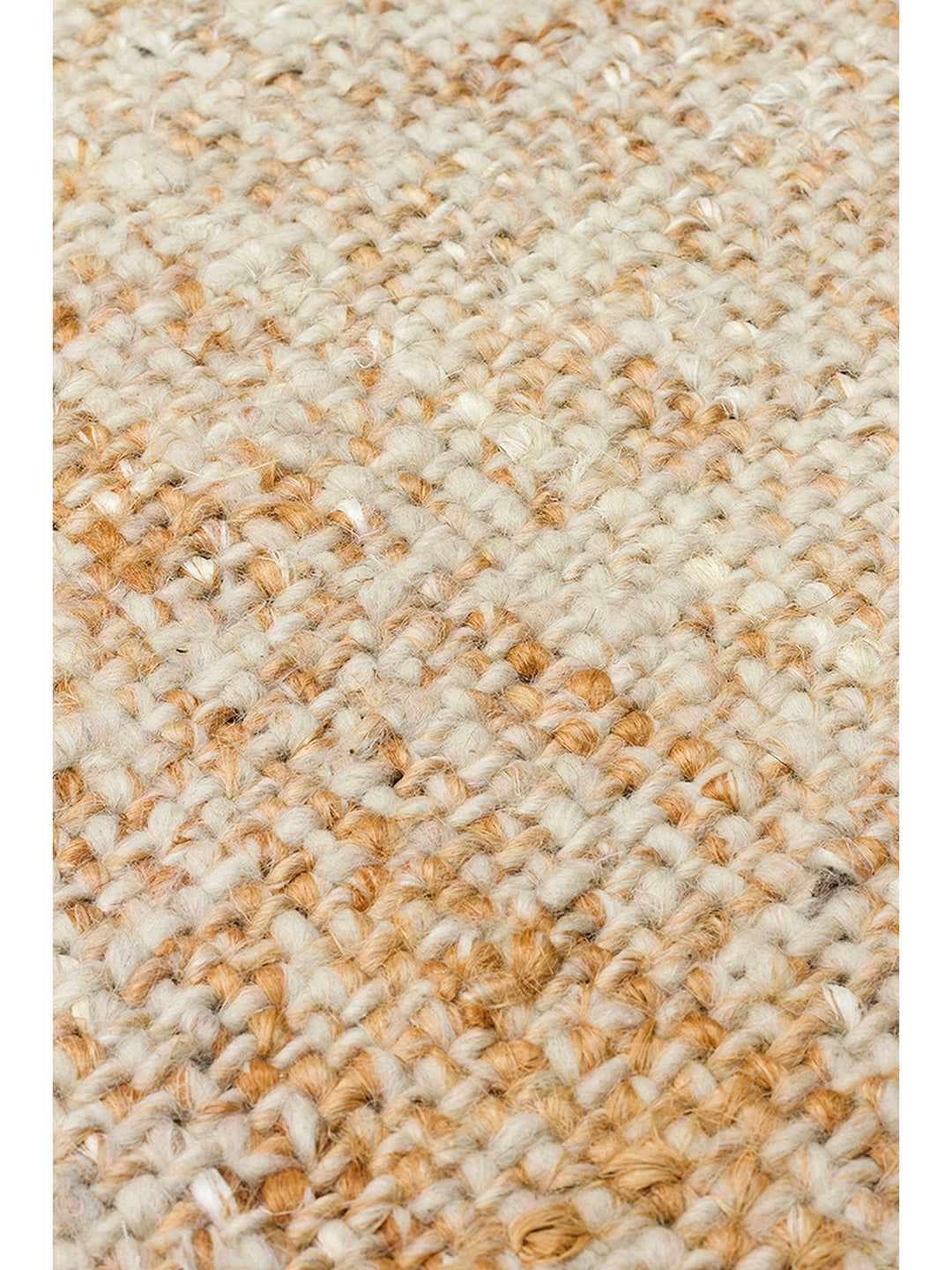 Hittite Series 100% Natural Wool and Jute Hand Woven Traditional Living Room Sitting Room Bedroom Carpet BEIGE