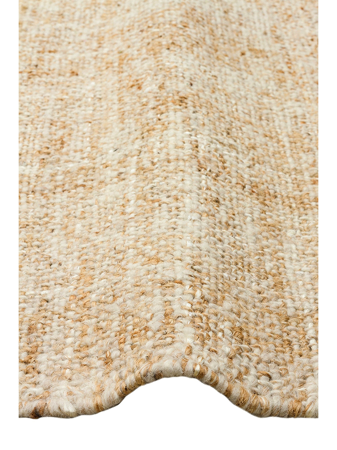 Hittite Series 100% Natural Wool and Jute Hand Woven Traditional Living Room Sitting Room Bedroom Carpet BEIGE