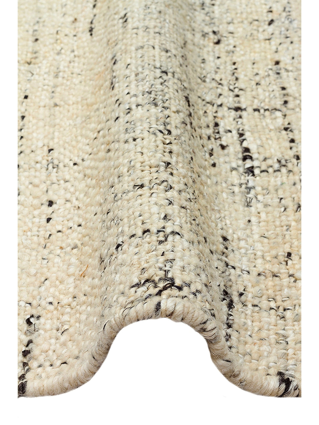 Hittite Series 100% Natural Wool and Jute Hand Woven Traditional Living Room Sitting Room Bedroom Carpet WHITE