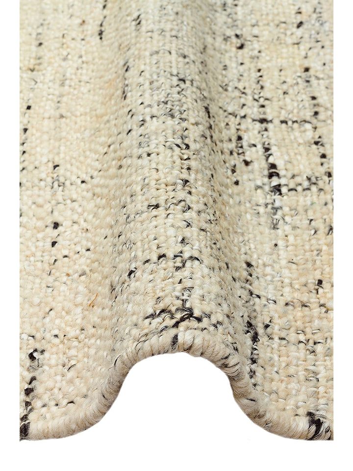 Hittite Series 100% Natural Wool and Jute Hand Woven Traditional Living Room Sitting Room Bedroom Carpet WHITE