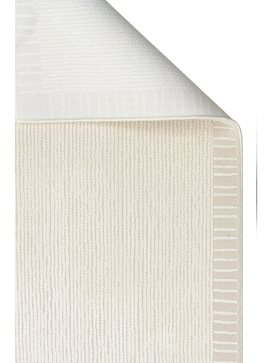 Lucia Series Modern Bright Living Room Living Room Bedroom Entrance Carpet BORDER IVORY