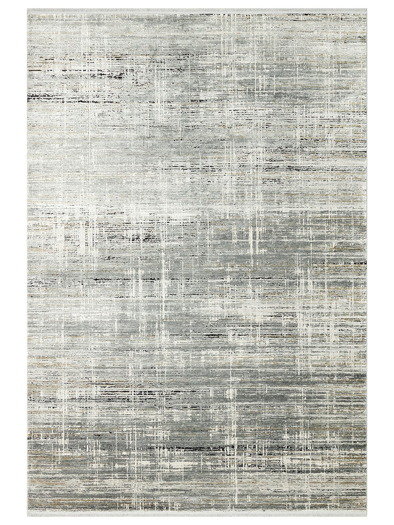 Lucia Series Modern Bright Living Room Living Room Bedroom Entrance Carpet GREY