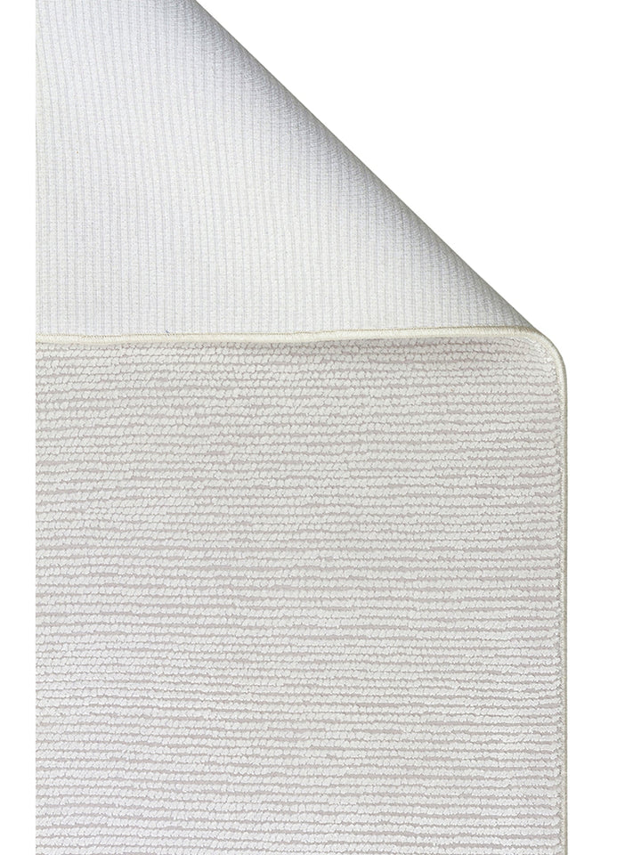Lucia Series Modern Bright Living Room Living Room Bedroom Entrance Carpet PLAIN IVORY