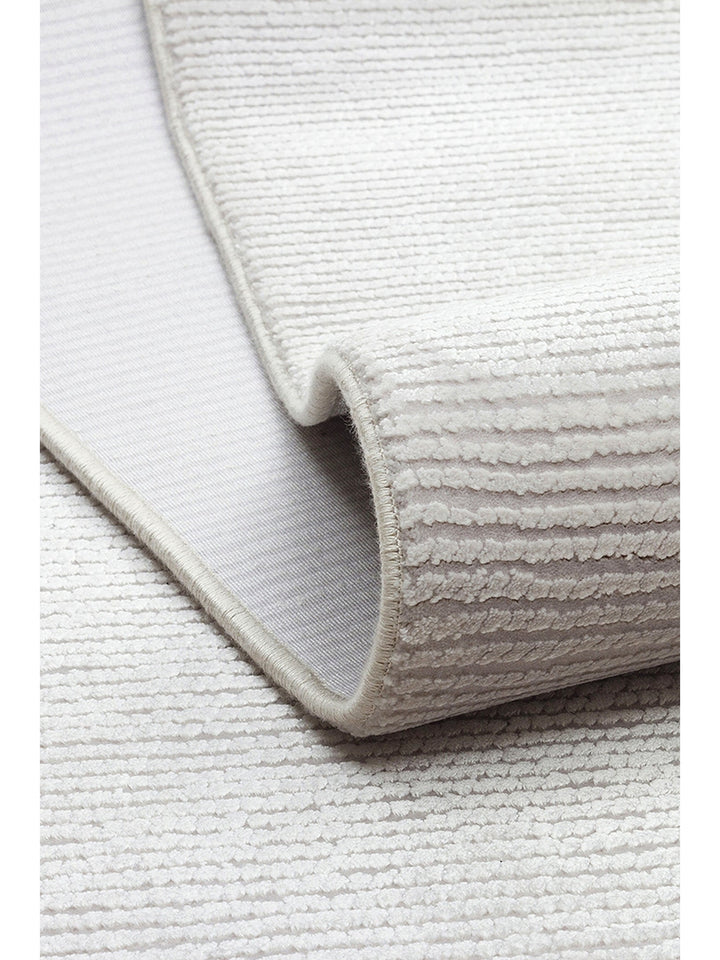 Lucia Series Modern Bright Living Room Living Room Bedroom Entrance Carpet PLAIN IVORY