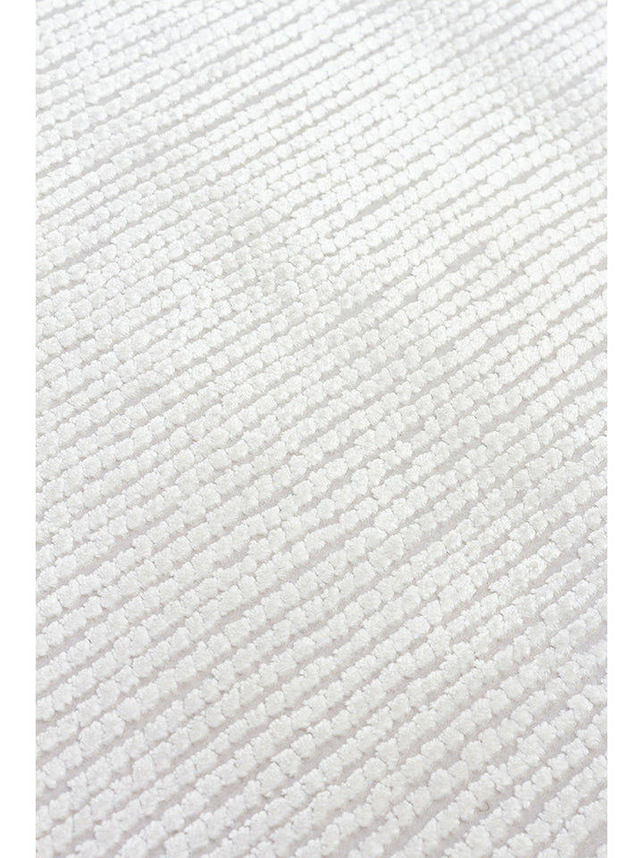 Lucia Series Modern Bright Living Room Living Room Bedroom Entrance Carpet PLAIN IVORY