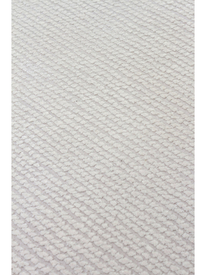 Lucia Series Modern Bright Living Room Living Room Bedroom Entrance Carpet PLAIN IVORY