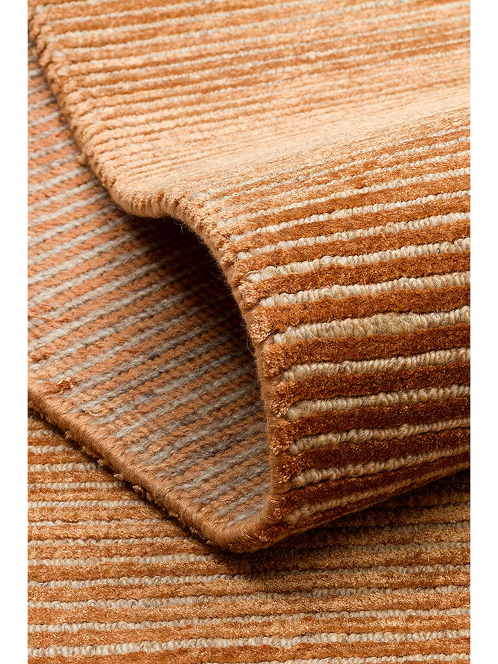 Portofino Series 100% Natural Viscose Wool Cotton Hand Woven Modern Living Room Living Room Carpet TERRA