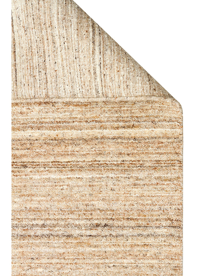 Helsinki Series 100% Natural Wool and Viscose Hand Woven Modern Scandinavian Living Room Carpet BEIGE