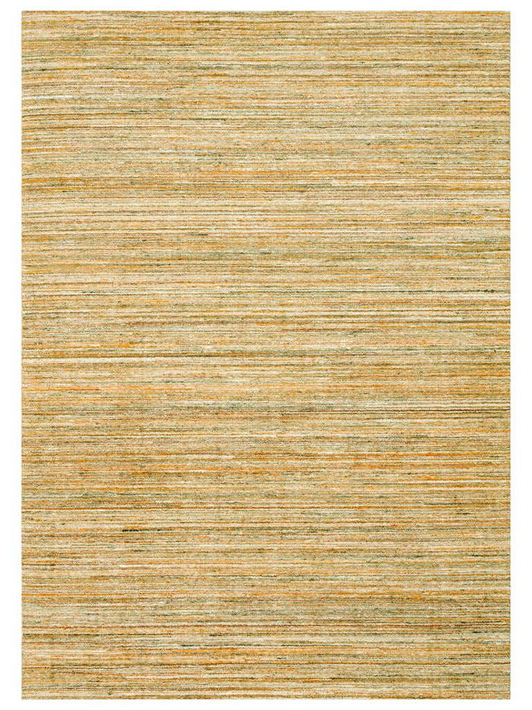 Helsinki Series 100% Natural Wool and Viscose Hand Woven Modern Scandinavian Living Room Carpet LIME