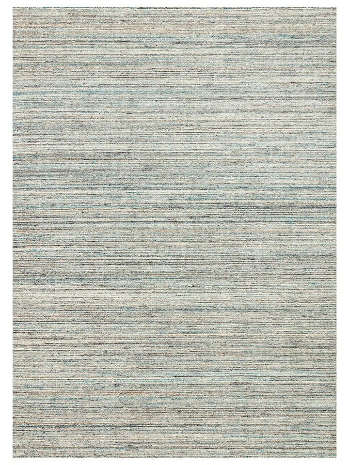Helsinki Series 100% Natural Wool and Viscose Hand Woven Modern Scandinavian Living Room Carpet MRN