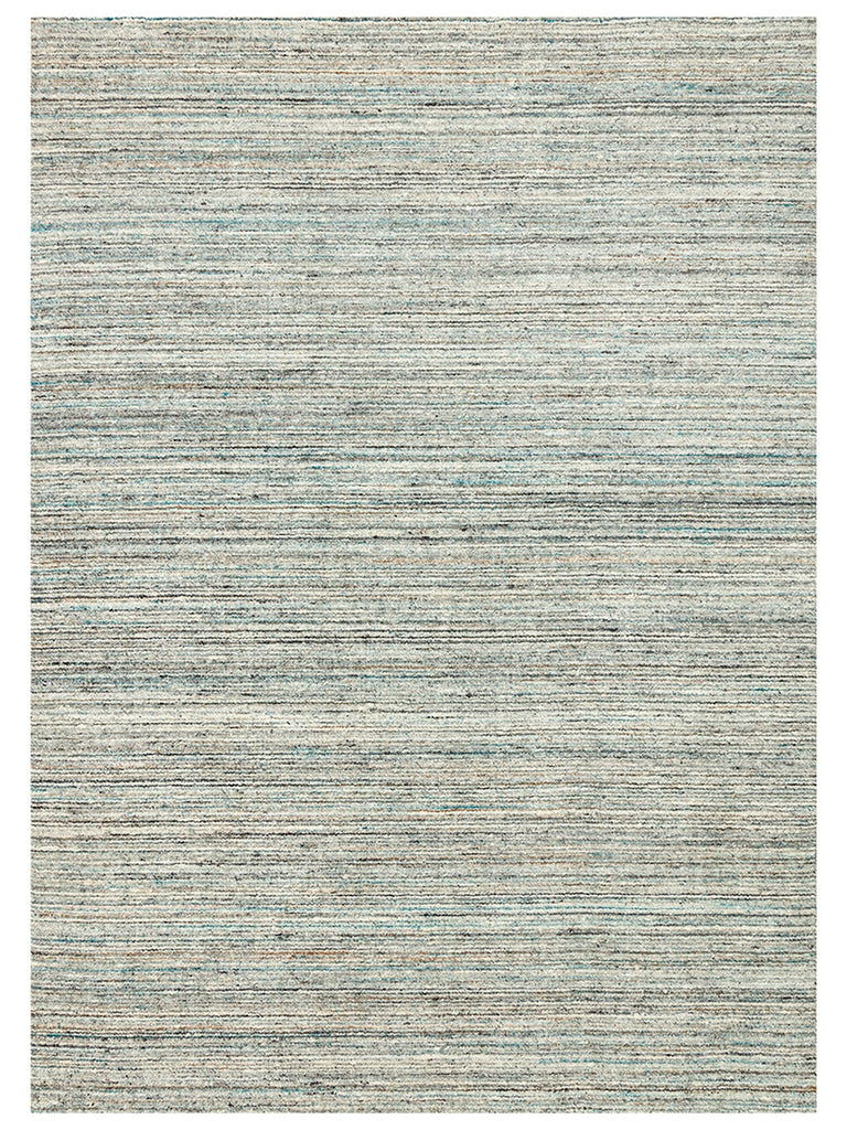 Helsinki Series 100% Natural Wool and Viscose Hand Woven Modern Scandinavian Living Room Carpet MRN