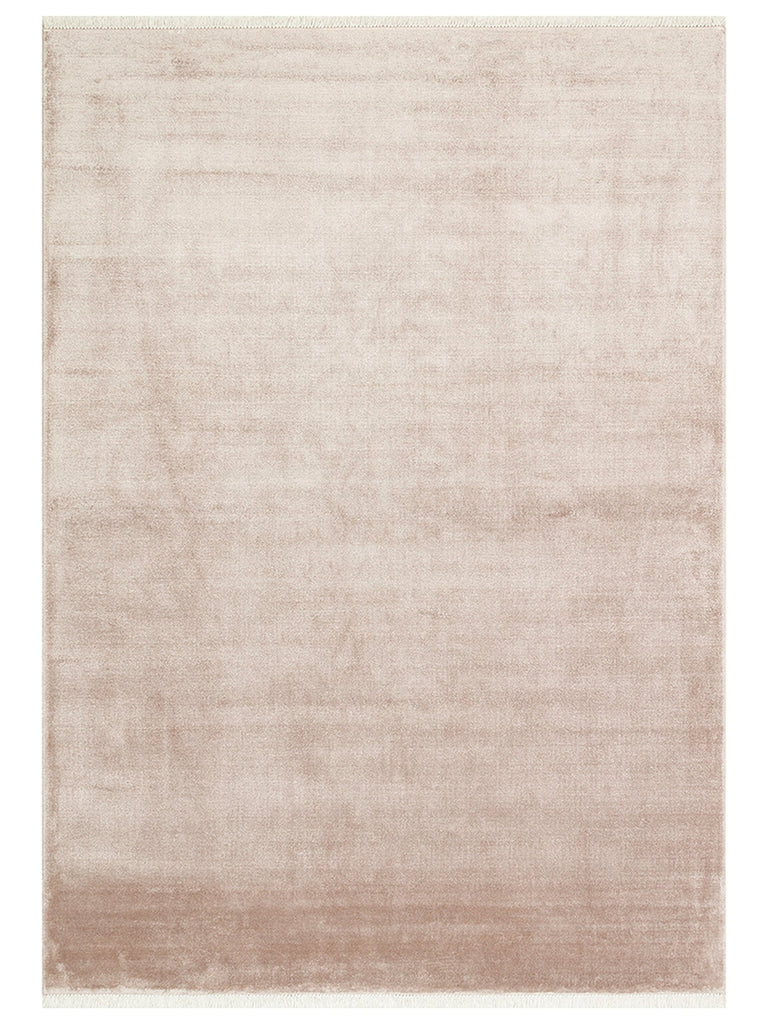Queen Series 100% Natural Viscose Shiny Modern Handcrafted Living Room Carpet STONE