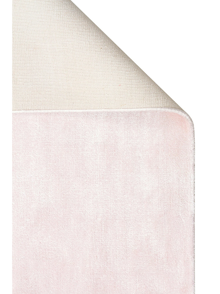 Victoria Series 100% Natural Viscose Hand Woven Simple Modern Living Room Living Room Bedroom Carpet POWDER
