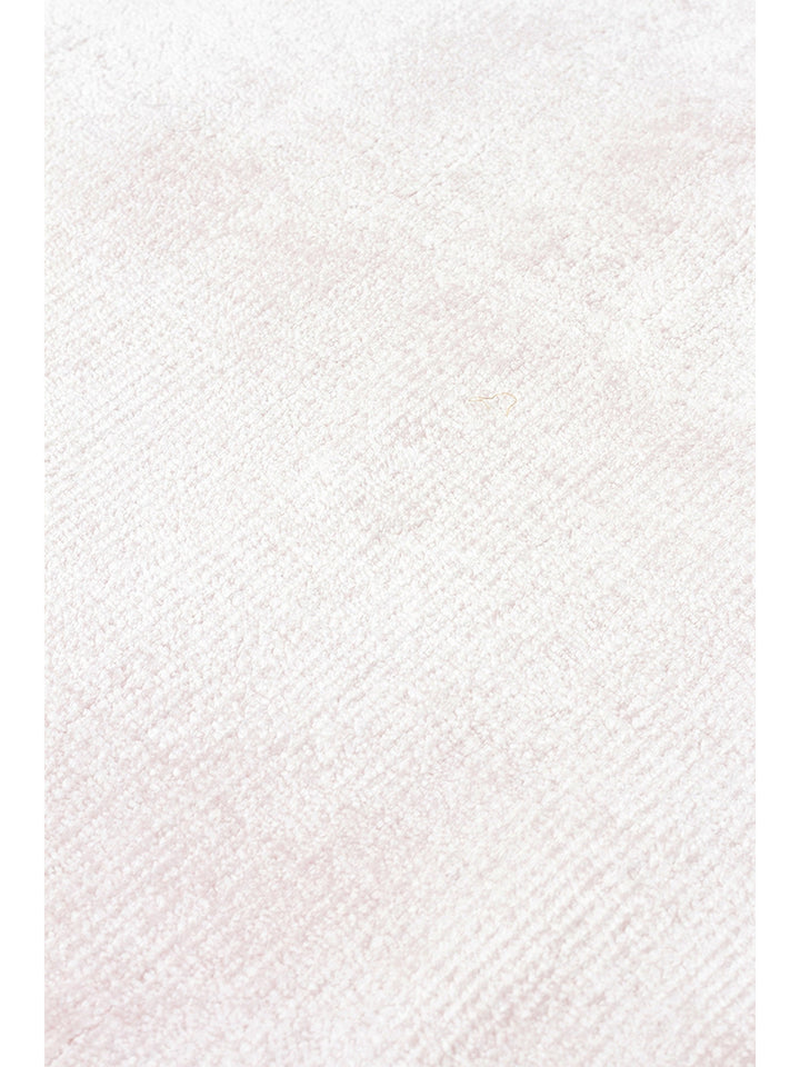 Victoria Series 100% Natural Viscose Hand Woven Simple Modern Living Room Living Room Bedroom Carpet POWDER