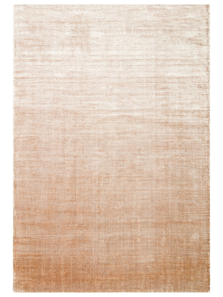 Mulberry Series 100% Rayon Hand Woven Shiny Modern Living Room Carpet LBEIGE