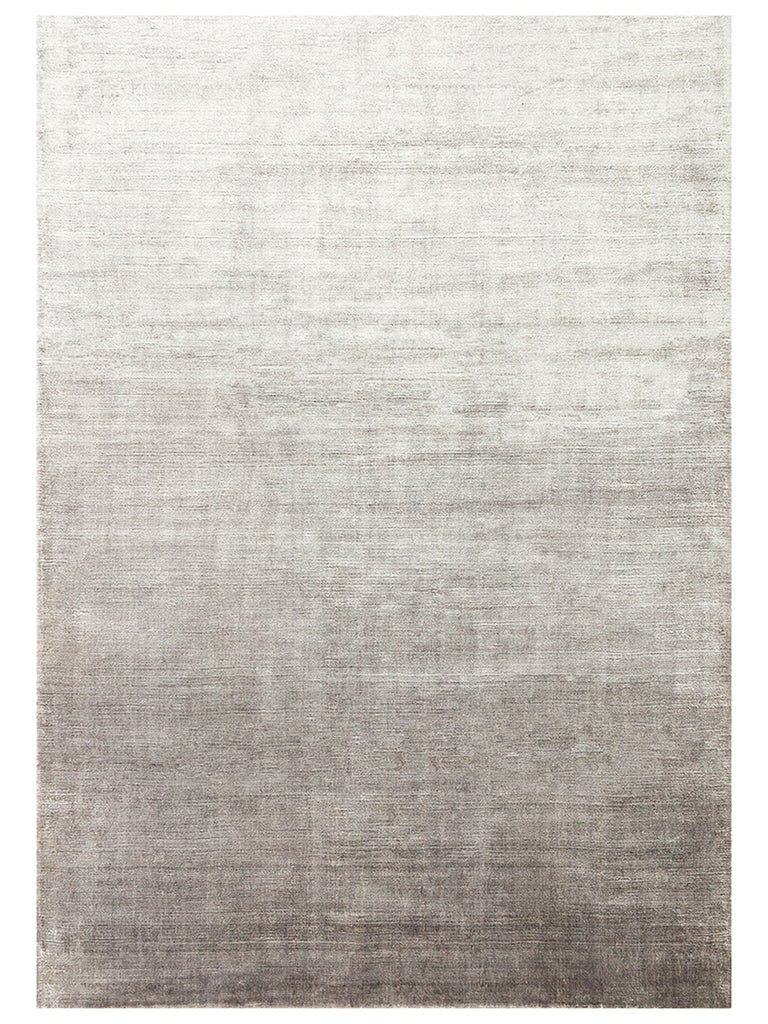 Mulberry Series 100% Rayon Hand Woven Shiny Modern Living Room Carpet SILVER