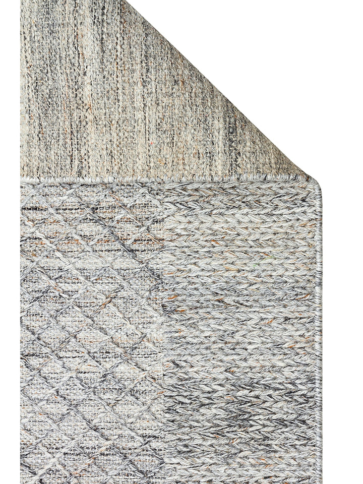 Herringbone Series Hand Woven Modern Ethnic Living Room Living Room Bedroom Carpet GREY