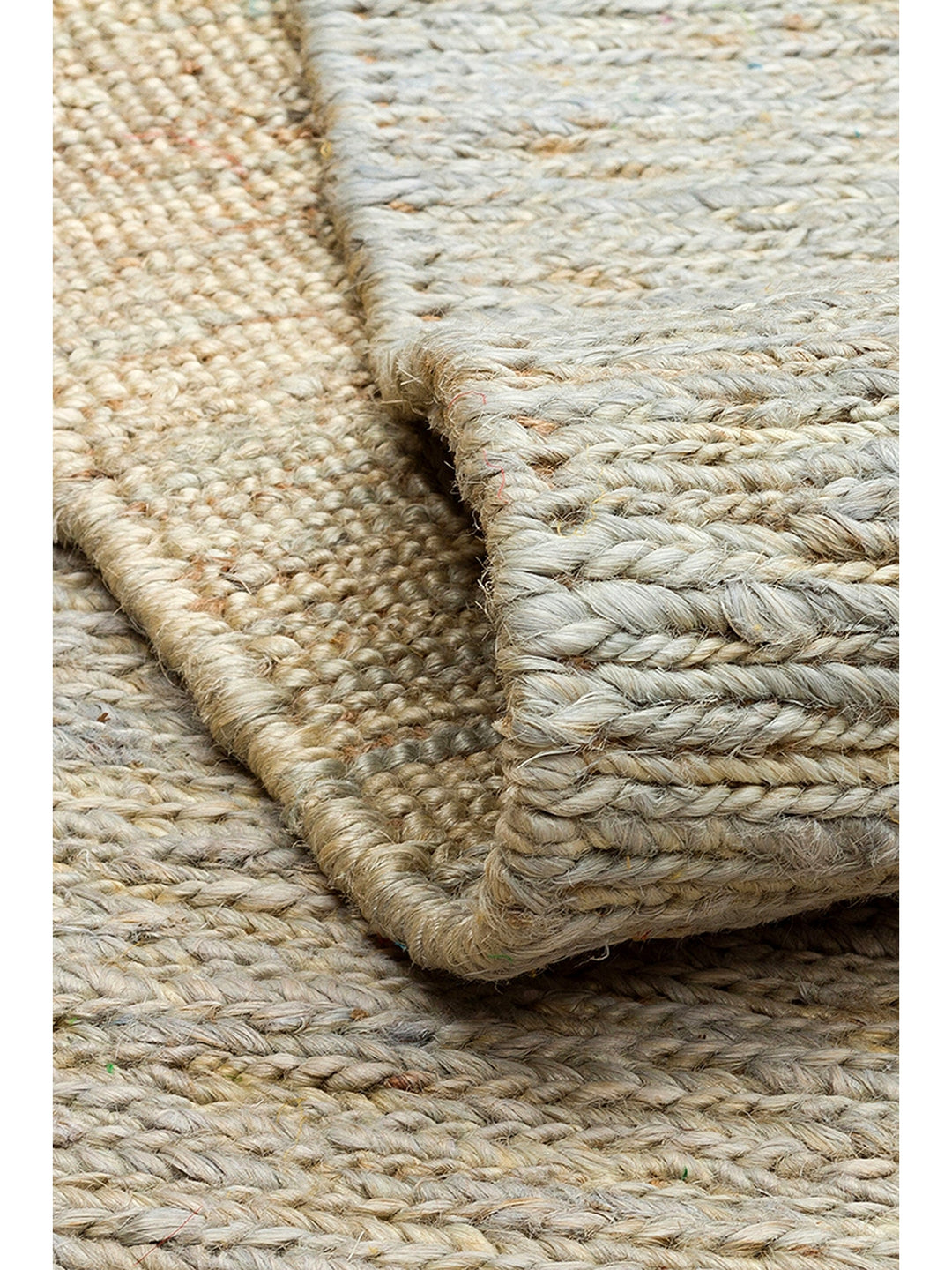 Tapestry Series 100% Jute Sumac Style Hand Knitted Living Room Sitting Room Bedroom Carpet B.GREY