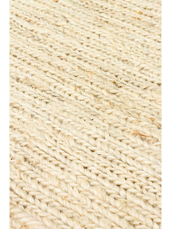 Tapestry Series 100% Jute Sumac Style Hand Knitted Living Room Sitting Room Bedroom Carpet IVORY